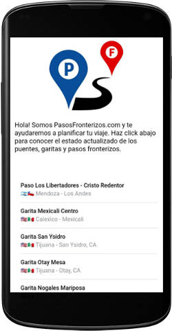 App de PasosFronterizos